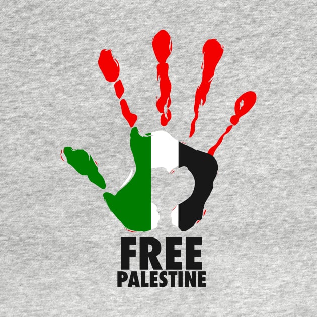 Free Palestine Support Palestine by Skeletownn